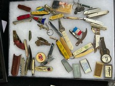 Pen Pocketknife  Advertising Collection Old Estate Vintage 45 + Pieces picture
