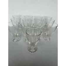 Vintage Imperial Candlewick Collection sold as a set 16oz glasses (9 pieces)  picture