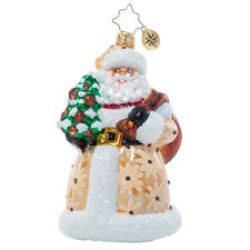 Christopher Radko *NEW* CHRISTMAS IN THE FOREST Christmas Ornament 1021078 Santa picture