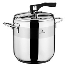 Sofram 10.5 qt Stainless Steel Pressure Cooker Stove Pressure Cooker Pot 15 PSI picture
