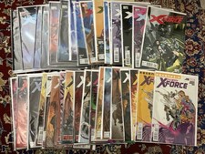 UNCANNY X-FORCE 1-35. 2010. NEAR COMPLETE SERIES. 3 Missing. 35 Total Books. 9.0 picture