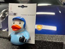rubber duck from Porsche museum 911 - blue cap - NEW picture