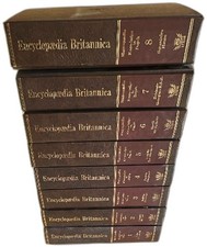 1975 Encyclopedia Britannica Macropaedia Volumes 1 To 8 Brown Leather Set picture