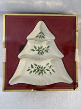 New Lenox Holiday Tree Dimension Collection Divided Server Christmas picture