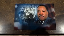 Gordon “Gunny” Gundrum Signed 4x6 Photo –Former U.S. Park Ranger Who Guarded MLK picture
