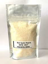 PEACEFUL HOME Spiritual Bath Salt by Best Spells Magick/ All Natural picture