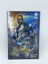 BLACK LIGHTNING: YEAR ONE MULTIPLE SIGNATURES W/ INSCRIPTION picture