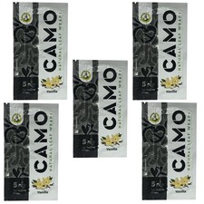 5 Packs Afghan Hemp Camo Vanilla Natural Leaf Wraps - (5 per pack, 25 total) picture
