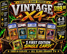 VINTAGE X4 SLABS . GRADED VINTAGE 4-8 SLABS . 1999 and earlier CGC AND PSA ONLY picture