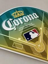 ✅ NEW Corona Mexico MLB Baseball Diamond Metal Tin Sign Beer Bar Mancave picture