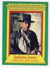 1981 Topps Raiders of the Lost Ark #2 Freelance Adventurer Harrison Ford picture