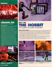 Game Informer 2002-2003 Magazine Ad Page The Hobbit GameCube Crimson Sea Xbox picture