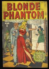 Blonde Phantom #18 GD+ 2.5 See Description (Qualified) Canadian Variant picture