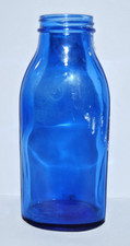 Vintage Maryland Glass Cobalt Blue Bottle 7.5
