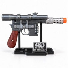 Star Wars Han Solo DL-44 Blaster Replica w/ Display Stand picture
