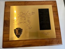 VTG 2000 National Park Service NPS Plaque Jerry Belson Southeast Director 15x18” picture