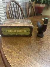 Avon Pheasant Oland After Shave Empty Decanter 5 Oz With Box picture