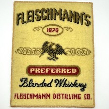 Vintage 1960s Fleischmann’s Preferred Whiskey Advertising Bar Mat 18x13.5 picture