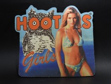 Vintage Hooters Girls Mouse Pad Bikini Model Owl Logo Restaurant Advertising picture