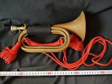 Original WW2 II Japanese Imperial Military Brass Bugle Trumpet Japan -g0507- picture