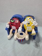 M&M's Candy Dispenser Red Yellow Characters At The Movies  picture