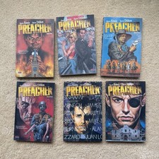 Preacher TPB/HC Lot Books 1-6 Vertigo/DC Comics - Garth Ennis Dillon - VGUC picture