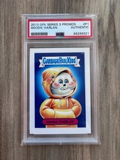 2013 GPK Series 3 Promos Hoodie Harlan #P1 PSA Authentic - Garbage Pail Kids picture
