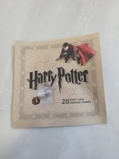 Harry Potter Full Booklet 20 First Class Forever Stamps USA 2013 USPS. PAC picture