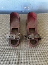 Pair Antique Cast Iron Weight Shoes/boot picture