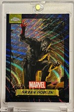 Topps 2024 Topps Chrome Marvel Green Goblin #101 Black Wave 10/10 Omega  picture