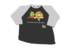 New Vintage South Park Baseball Shirt 