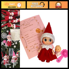Adorable Baby Elf Girl Seeking Family | Elf Shelf Decor | Cute Elf Doll picture