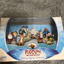 Rudolph Round 2 Figurine Holiday Collection Misfit Toy Red Nosed Reindeer Bumble picture