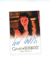 2025 Game of Thrones The Great Houses Sibel Kekilli as Shae Autograph Auto picture