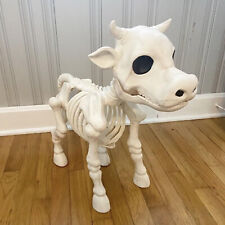 Red Shed Cow Skeleton Halloween Decoration Tractor Supply Tik Tok NEW SEALED picture