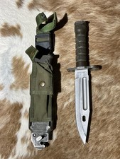 PHROBIS III US M9 Military Fixed Blade with Scabbard Case. Genuine Issue Bayonet picture