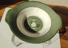 Royal Colonial Homestead Green Lugged E52 Cereal Bowl~VGC picture