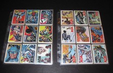 1966 Topps BATMAN (1st & 2nd Series) Black & Red Bat Complete 55 & 44 Card Sets picture