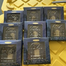 Lot Of Illuminations London By Gaslight By Andy Straden Mini Pewter Figurines picture
