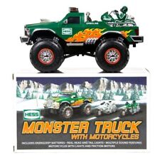 2007 Hess Monster Truck with Motorcycles (TESTED AND WORKING) picture
