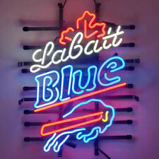 Labatt Blue Beer Buffalo Neon Light Sign Home Bar Club Man Cave Wall Decor 19x15 picture