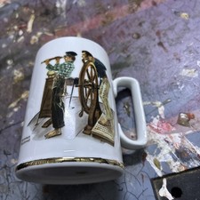 2 Vintage  Norman Rockwell Mugs picture
