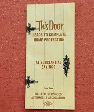 1963 USAA Homeowners Policy Home Protection Brochure - Banking & Insurance Theme picture