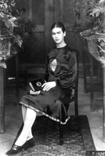 1926 Portrait of Mexican Artist Frida Kahlo age 18 Classic Picture Photo 8x10 picture