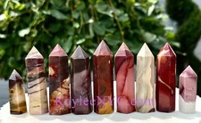 Wholesale Lot 1 Lb Natural Mookaite Jasper Obelisk Crystal Point Healing Energy picture