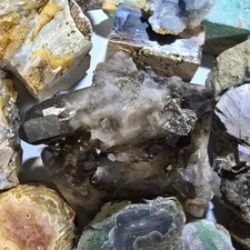 Gem And Mineral Box Lots + Silver By The Ounce picture