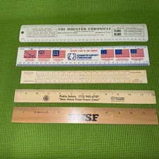 VTG Houston Chronicle, BNSF, Light Company, Washington National Insurance Rulers picture