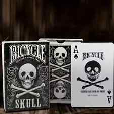 Bicycle White Skull Playing Cards (NOT Silver). Very Popular, Collectable & rare picture