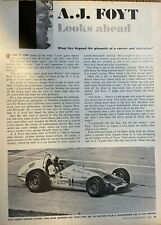 1965 Auto Racer A. J. Foyt illustrated picture