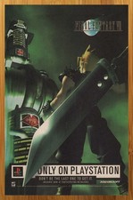 1997 Final Fantasy VII 7 Playstation 1 PS1 Print Ad/Poster Official Promo Art picture